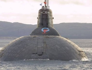 Το γιγαντιαίο υποβρύχιο κλάσης Typhoon στέλνει το Κρεμλίνο στη Βαλτική (φωτό & βίντεο)